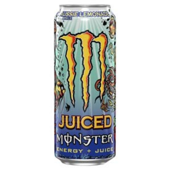 Picture of 500 Monster Juiced Aussie Lemonade x12 DRS